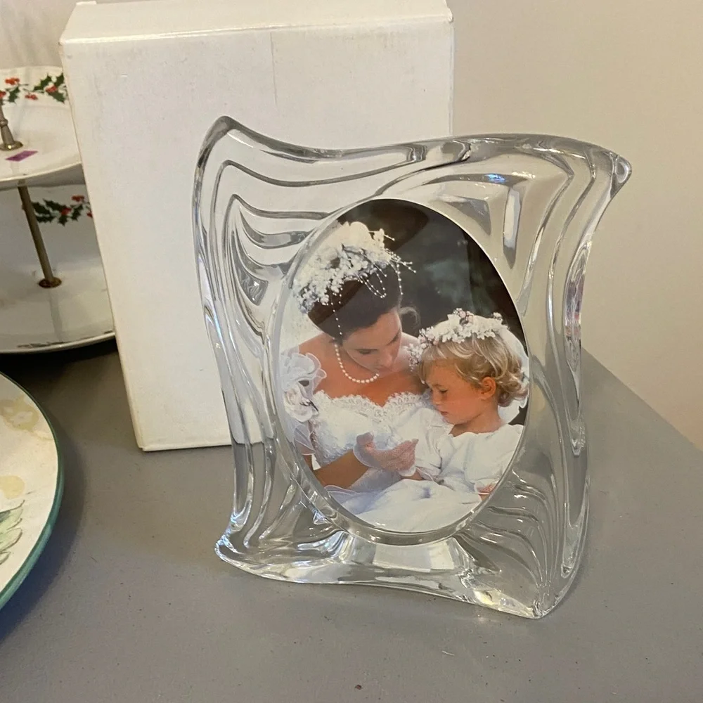 NWT Crystal picture frame